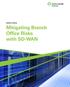 Mitigating Branch Office Risks with SD-WAN