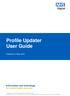 Profile Updater User Guide