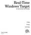 Real-Time Windows Target