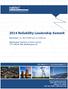 2014 Reliability Leadership Summit