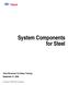 System Components for Steel Tekla Structures 12.0 Basic Training September 21, 2006