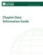 People Helping People Build a Safer World. Chapter Data Information Guide