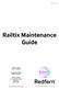 Railtix Maintenance Guide