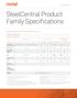 SteelCentral Product Family Specifications