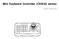 Mini Keyboard Controller (CKB-02 series) User Manual