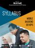 Programming School for 21 st Century. syllabus MOBILE BACKEND DEVOPS