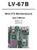 LV-67B Mini-ITX Motherboard User s Manual
