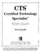 CTS. Specialist. Certified Technology. Sven Laurik EXAM GUIDE. Mc Graw Hill. Chicago San Francisco Lisbon. New York. London Madrid Mexico City Milan