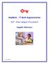 KeyBank - IT Staff Augmentation. ACP - Ariba Category Procurement. Supplier Reference