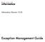 Informatica (Version 10.0) Exception Management Guide