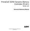 DDR2 Dynamic Memory Controller (PL341) PrimeCell. Technical Reference Manual. Revision: r0p1
