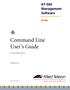Command Line User s Guide