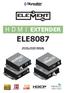 HDMI EXTENDER ELE8087