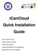 icancloud Quick Installation Guide