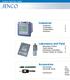 Industrial. Laboratory and Field. Accessories. Product Selection Guide. Analyzers 1 Controllers 2 Transmitters 3 Monitors 4