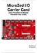 MicroZed I/O Carrier Card Zynq System On Module Hardware User Guide