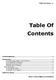 Table Of Contents. Table of Contents Acknowledgments...5