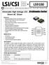 LS9100. Archimedes Series. Dimmable High Voltage LED Direct AC Driver