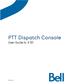 PTT Dispatch Console User Guide (v. 2.12)