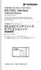 YASKAWA AC Drive-J1000 Option RS-232C Interface. Technical Manual Type SI-232/J, SI-232/JC