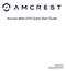 Amcrest 960H DVR Quick Start Guide
