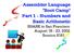 Assembler Language Boot Camp Part 1 - Numbers and Basic Arithmetic SHARE in San Francisco August 18-23, 2002 Session 8181