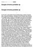 Google chrome portable xp. Google chrome portable xp