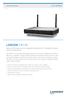 Business VPN router with an integrated multiband 4G LTE modem for secure multi-site networking