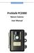 ProStalk PC2000. Nature Camera User Manual