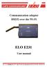 Communication adapter RS232 over the Wi-Fi ELO E231. User manual
