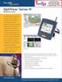 OptiView Series III. Wireless Suite. Technical Datasheet. As a network manager, it s your task to. support new users, new networks, new