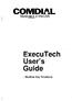 COMDIAL. ExecuTech User s Guide. Made &&t in the USA 1 / Multiline Key Telephone