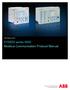 Relion Protection and Control. 615/620 series ANSI Modbus Communication Protocol Manual