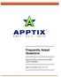 Frequently Asked Questions. Microsoft Office Communicator 2007 Client Installation. Apptix Live Support: