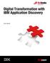 Digital Transformation with IBM Application Discovery