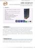 Industrial 6-port unmanaged Gigabit PoE Ethernet switch with 4x10/100/1000Base-T(X) P.S.E. and