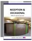 RECEPTION & OCCASIONAL