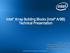 Intel Array Building Blocks (Intel ArBB) Technical Presentation