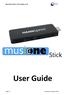 MusicOne Stick User Guide (v1.2) User Guide