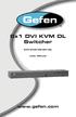 8x1 DVI KVM DL Switcher