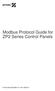 Modbus Protocol Guide for ZP2 Series Control Panels