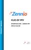 KLIC-DI VRV PRODUCT MANUAL INTERFACE KNX DAIKIN VRV ZN1CL-KLIC-DI. Edition 4 Version 1.0
