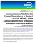 Proposed Addendum ao to Standard , BACnet - A Data Communication Protocol for Building Automation and Control Networks