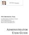 ADMINISTRATOR USER GUIDE NYC REPORTING TOOL