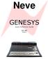 Neve GENESYS. Quick Reference Guide Issue 1