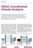 DDoS: Coordinated Attacks Analysis