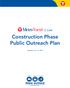 Construction Phase Public Outreach Plan