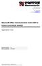 Microsoft Office Communication Suite 2007 to Patton SmartNode SN4600