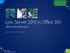 Lync Server 2013 in Office 365