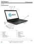 QuickSpecs. HP 240 G6 Notebook PC. Overview. HP 240 G6 Notebook PC. Front